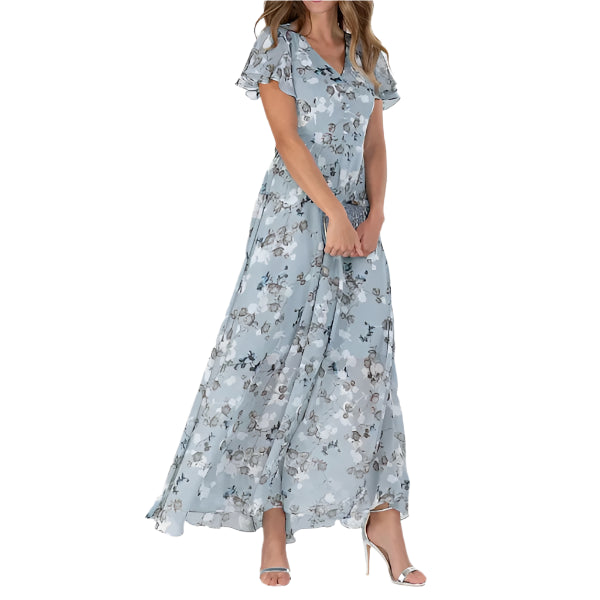 Women's Printed Waist-Tuck Dress