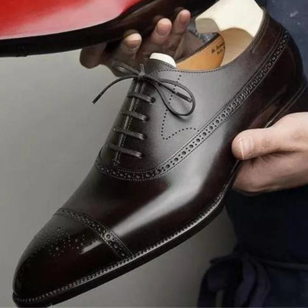 Men's Shoes Lace - Up Red Sole Fashion Business Dress